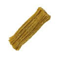 Factory sale Cheap Toys 30cm colored Tinsel Pipe Cleaner diy glitter chenille stem For Kids